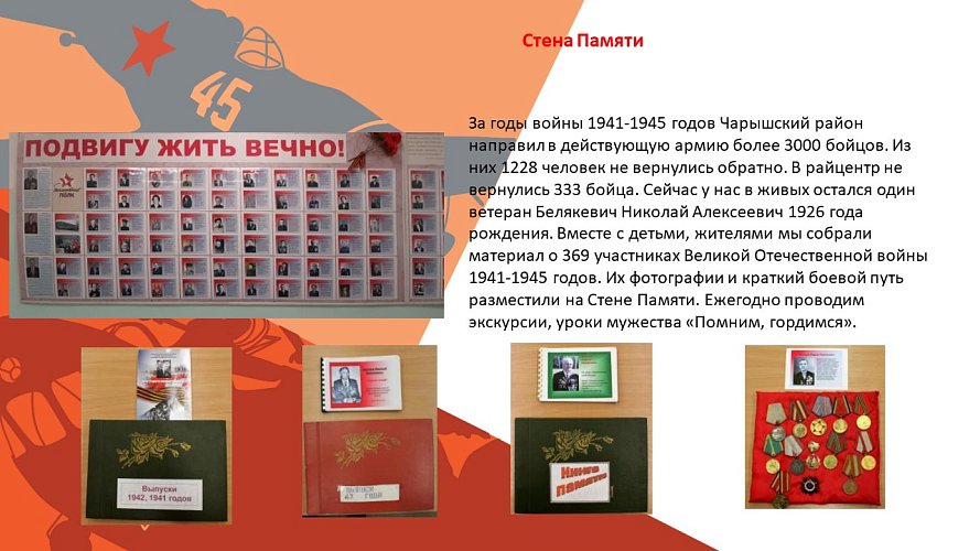 «Подвигу жить вечно!»